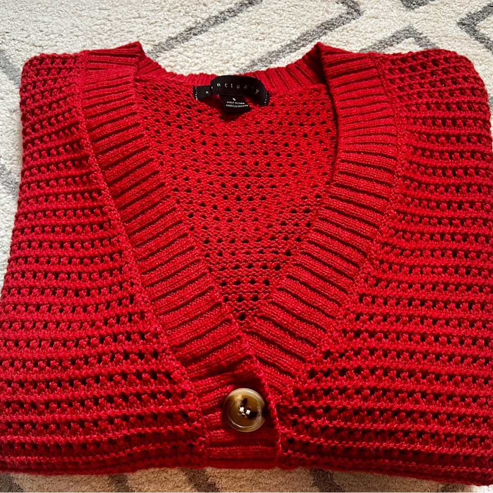 Red Sweater by Sanctuary